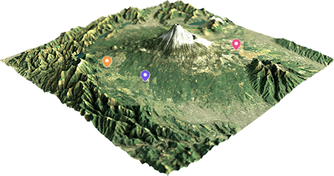 富士山衛星地圖