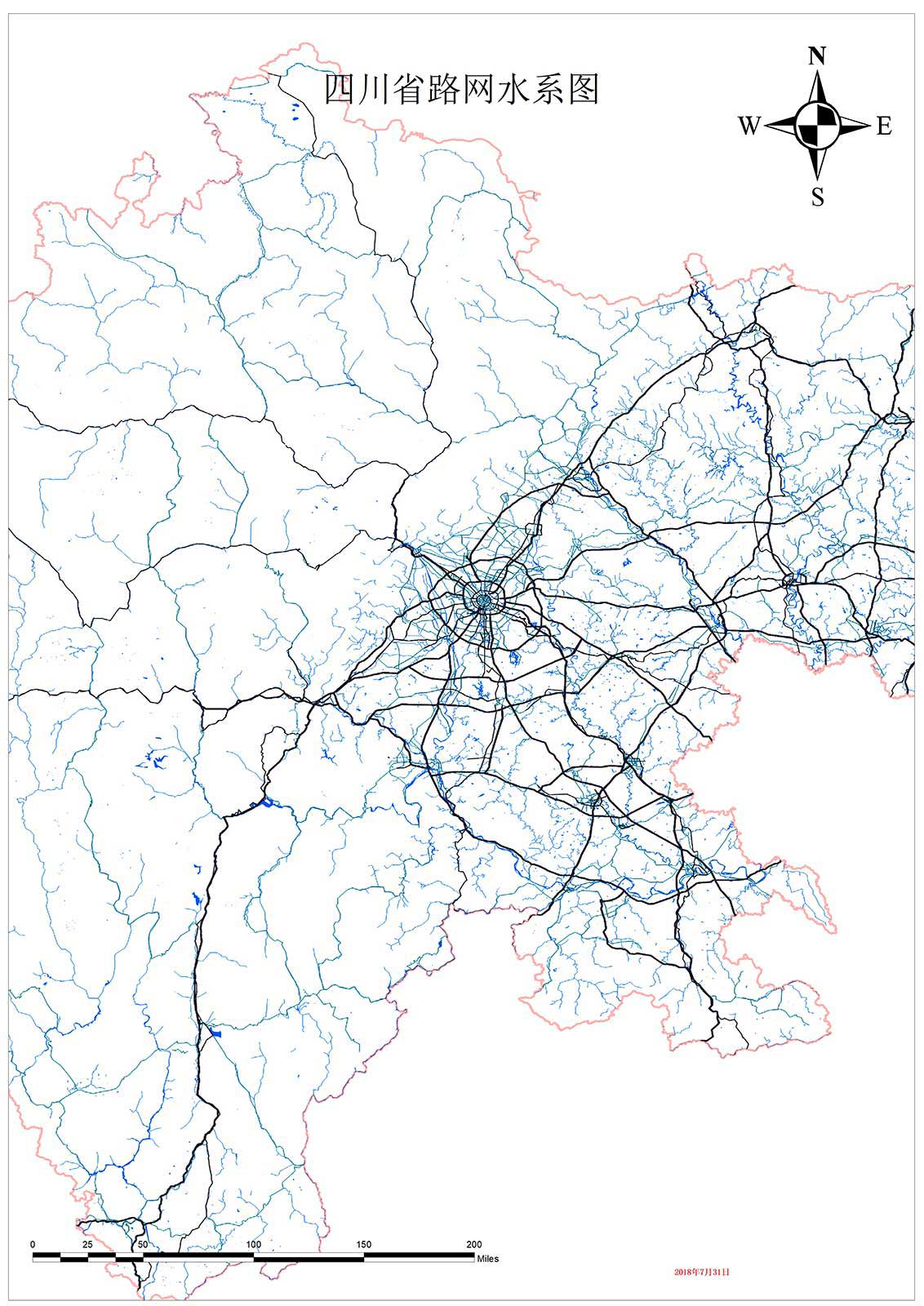 行政區劃專題地圖制作