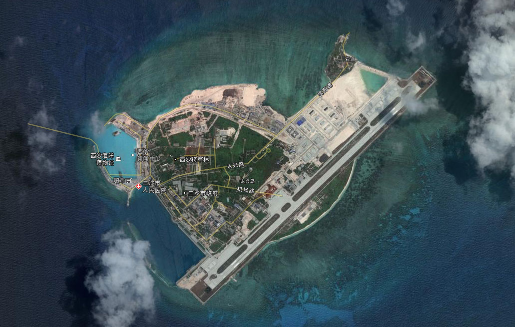 高清衛星地圖示例