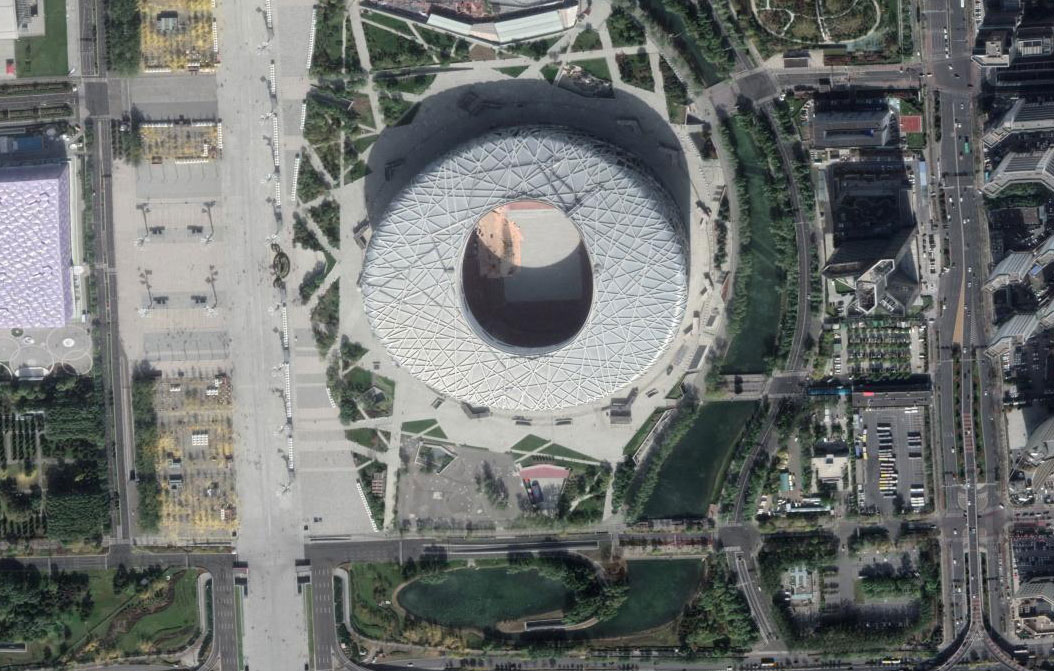 谷歌地圖高清衛星地圖例