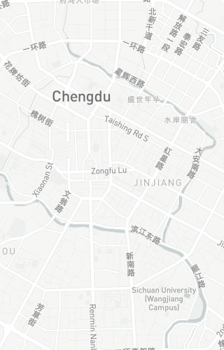 淺色個性化地圖