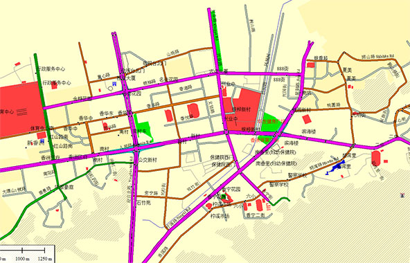 路網矢量數據