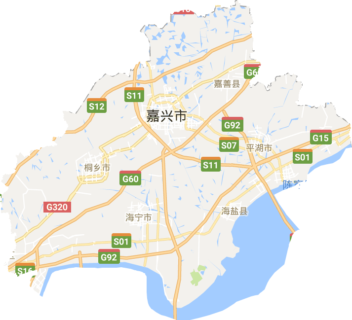 嘉興市電子地圖