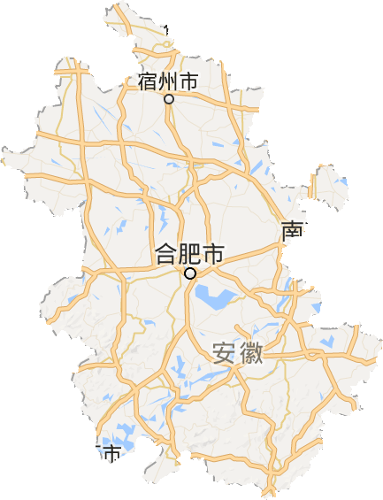 安徽省電子地圖