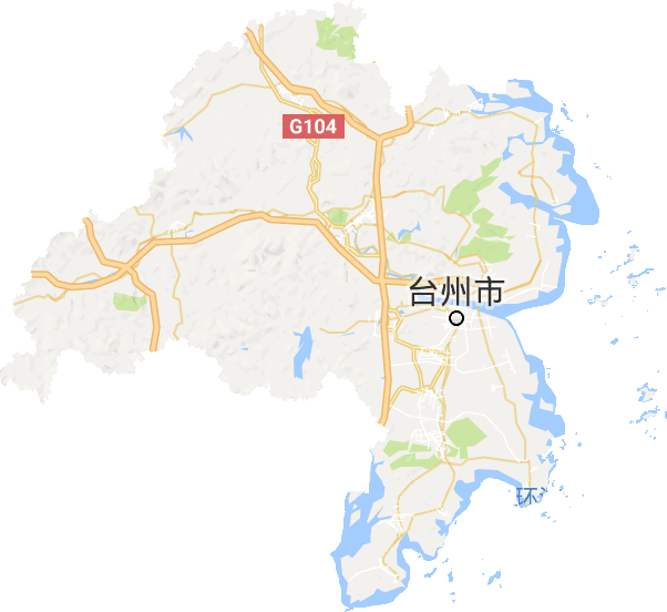 臺州市電子地圖