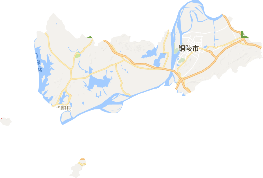 銅陵市電子地圖