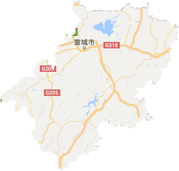 宣城市電子地圖