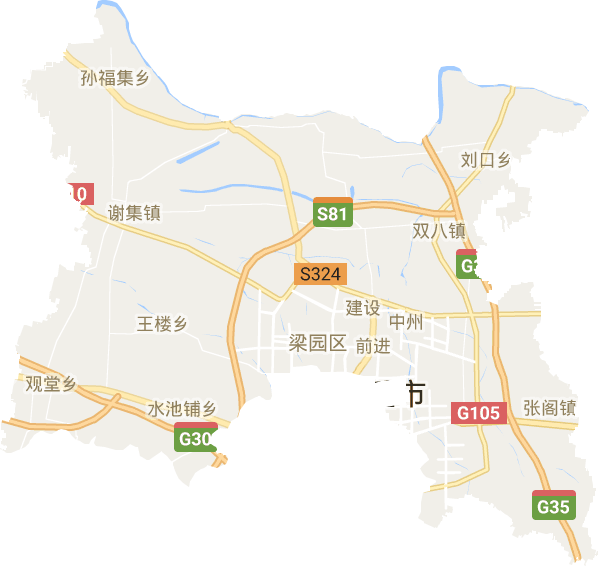 梁園區電子地圖