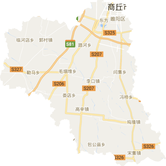 睢陽區電子地圖