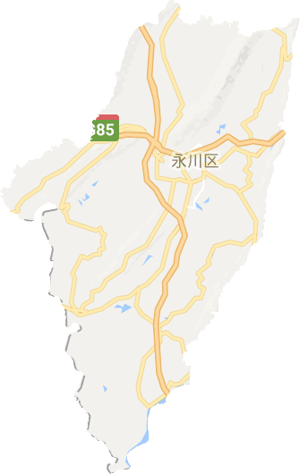 永川區(qū)電子地圖