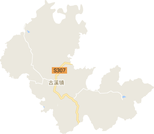 古溪鎮電子地圖