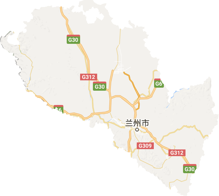 蘭州市電子地圖