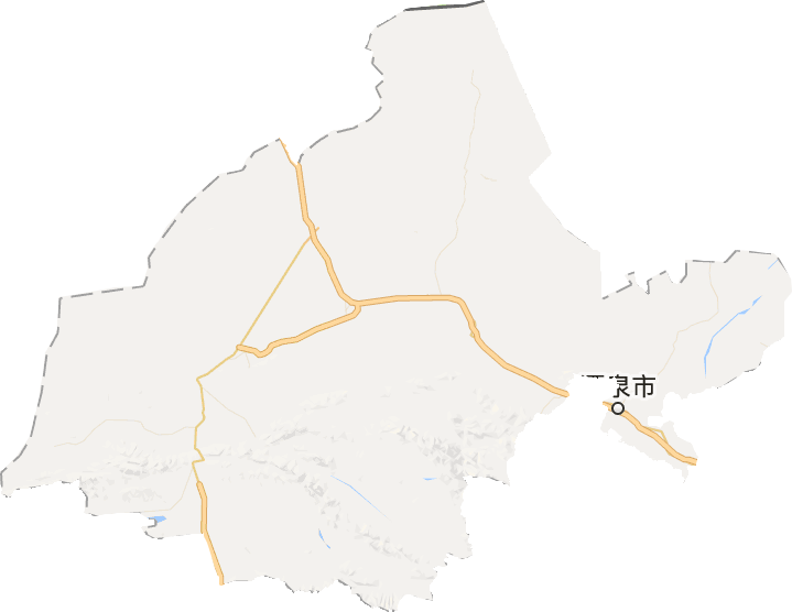 酒泉市電子地圖