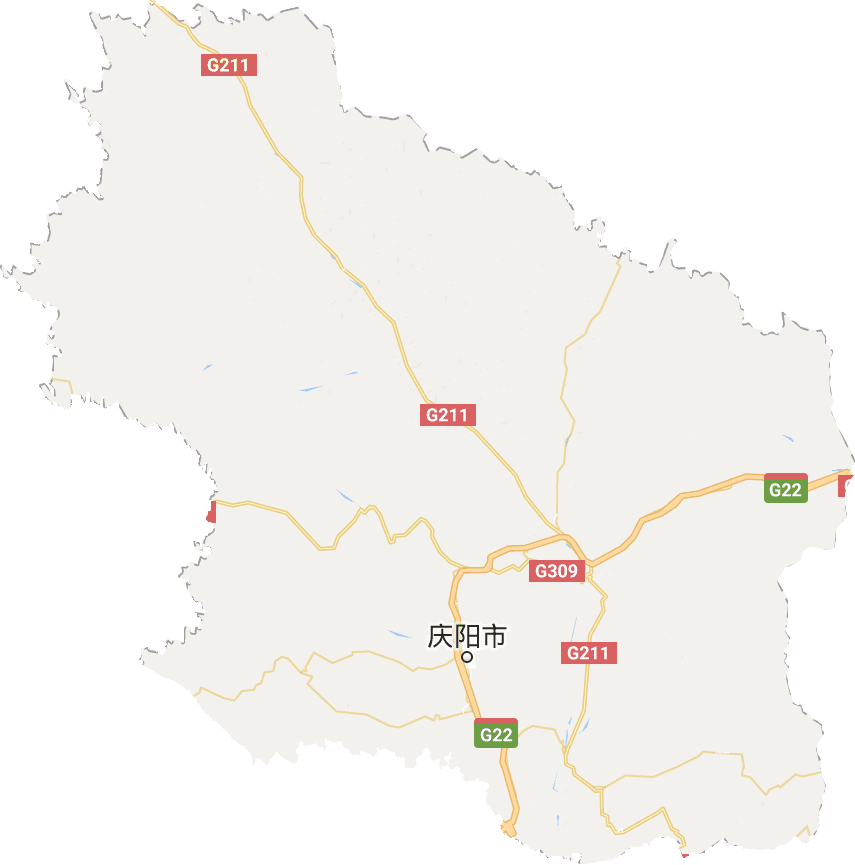 慶陽市電子地圖