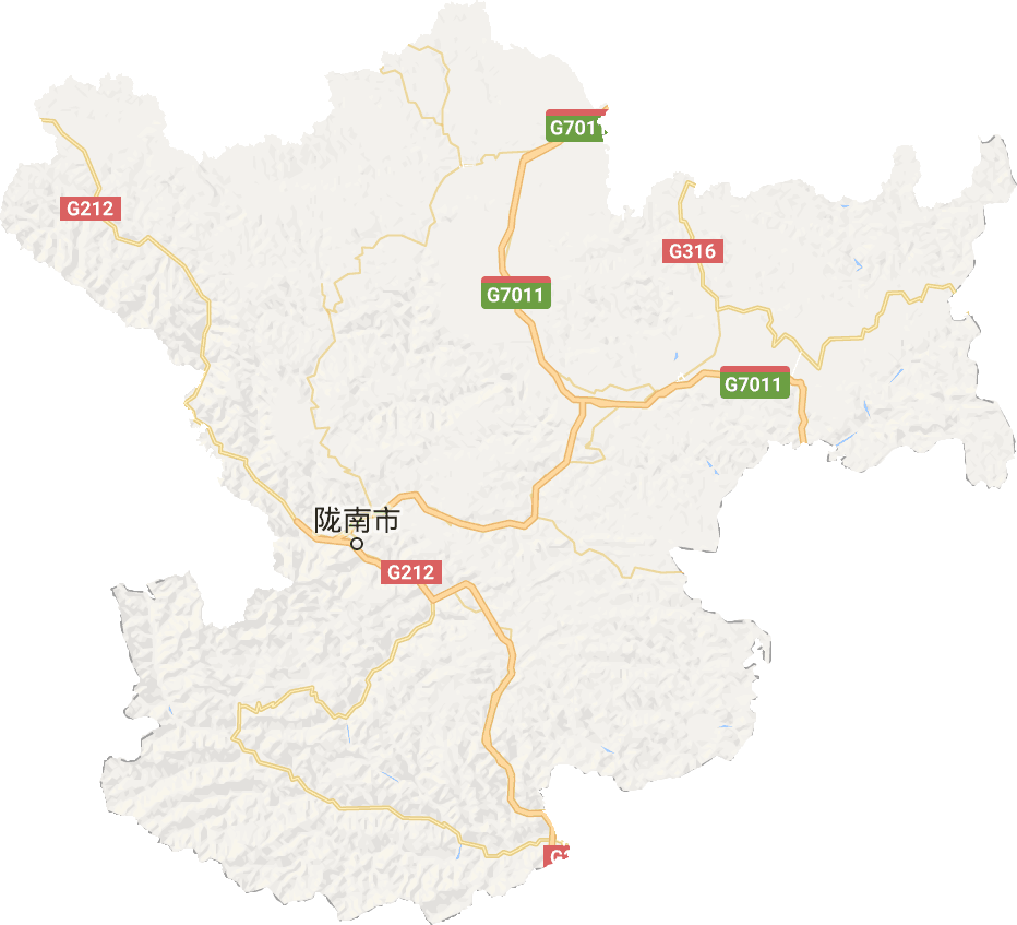 隴南市電子地圖