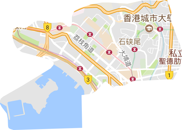 深水埗區電子地圖
