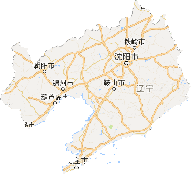 遼寧省電子地圖