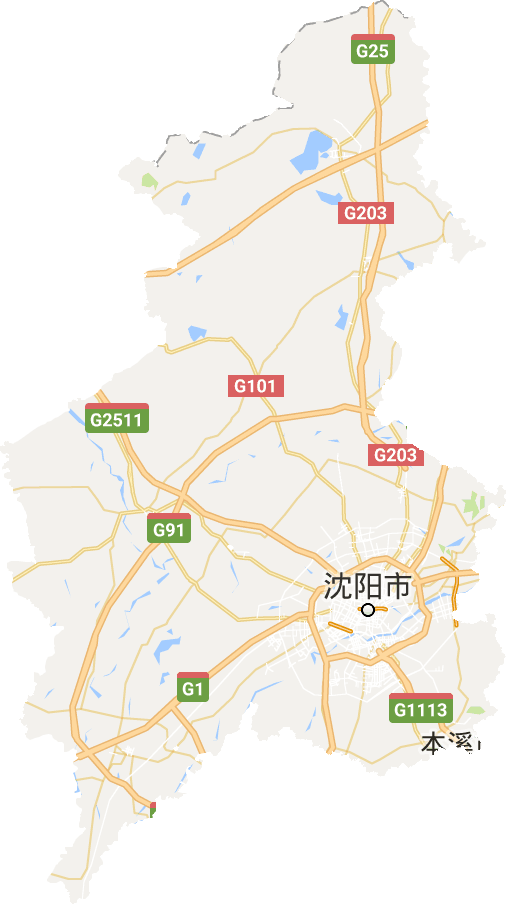 沈陽市電子地圖