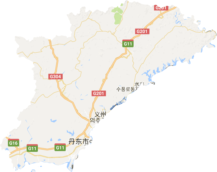 丹東市電子地圖