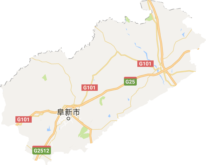 阜新市電子地圖