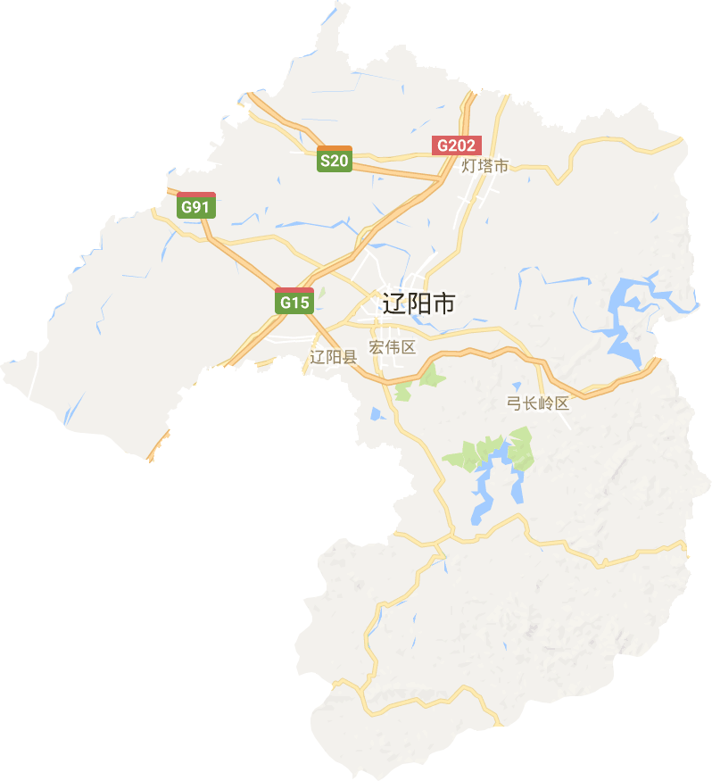 遼陽市電子地圖