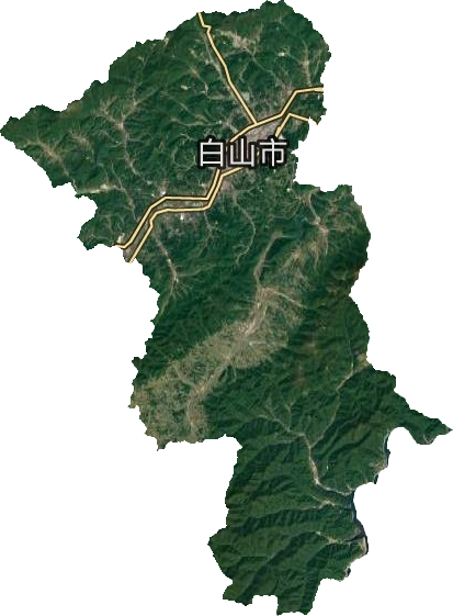 渾江區衛星圖