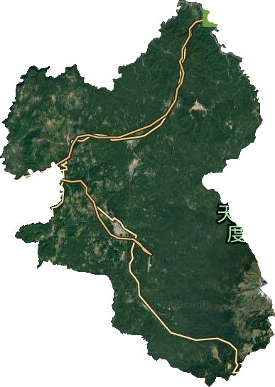 撫松縣衛星圖