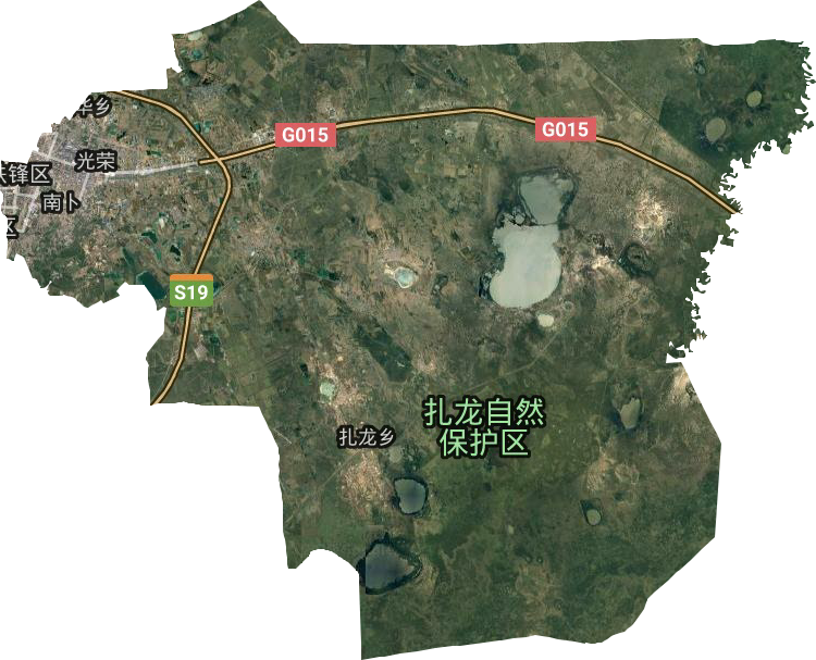 鐵鋒區衛星圖