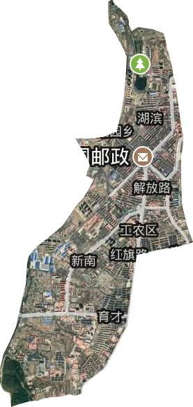 工農(nóng)區(qū)衛(wèi)星圖