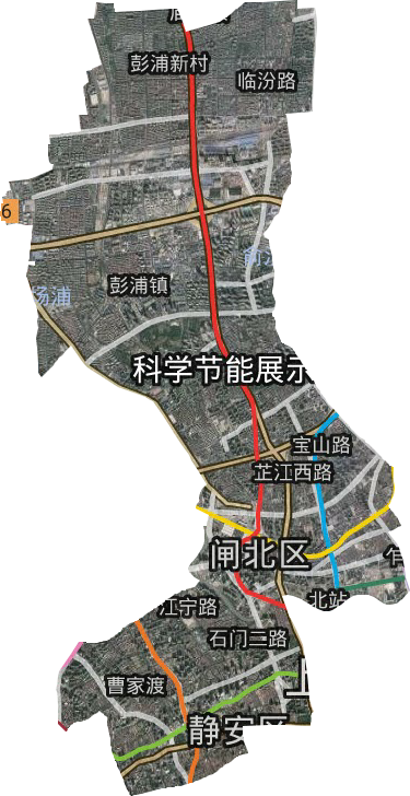 靜安區(qū)衛(wèi)星圖
