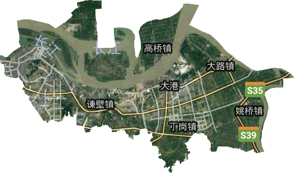 京口區衛星圖