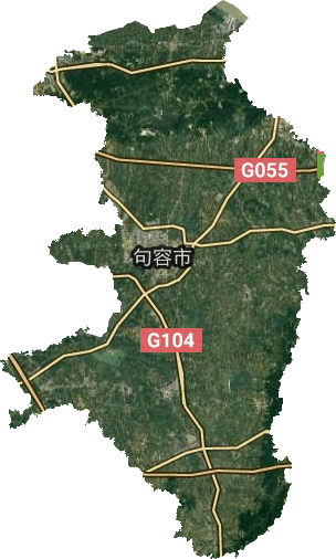 句容市衛(wèi)星圖