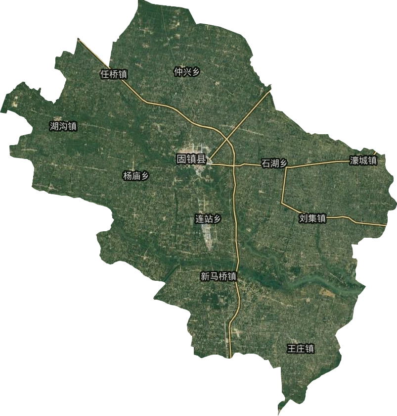 固鎮(zhèn)縣衛(wèi)星圖