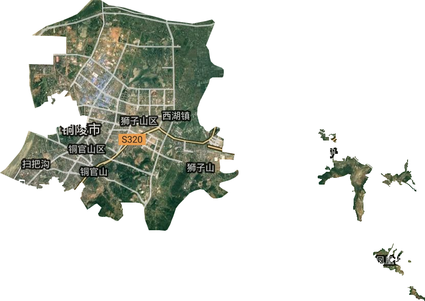 銅官區衛星圖