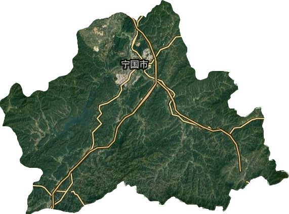 寧國市衛(wèi)星圖