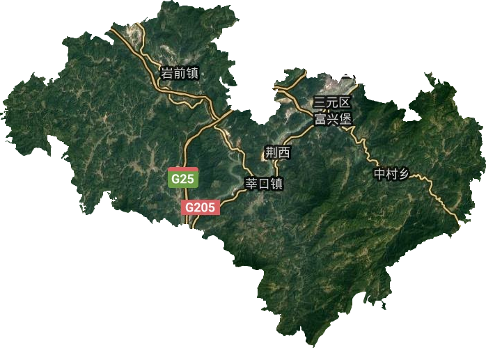 三元區(qū)衛(wèi)星圖