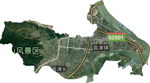 雙浦鎮衛星圖