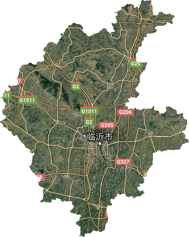 臨沂市衛星圖