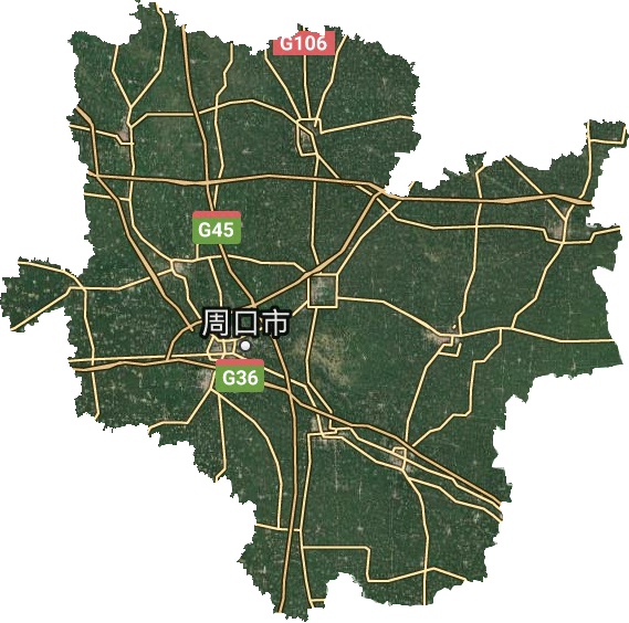 周口市衛星圖
