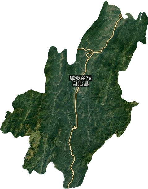 城步苗族自治縣衛(wèi)星圖