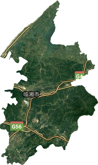 臨湘市衛星圖