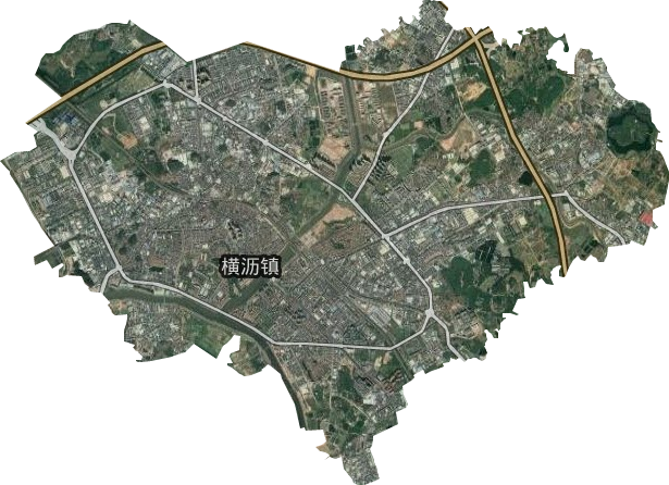 橫瀝鎮(zhèn)衛(wèi)星圖