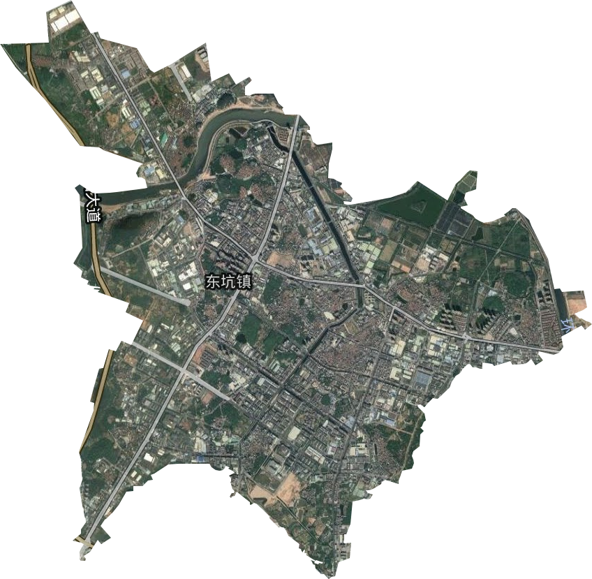東坑鎮衛星圖