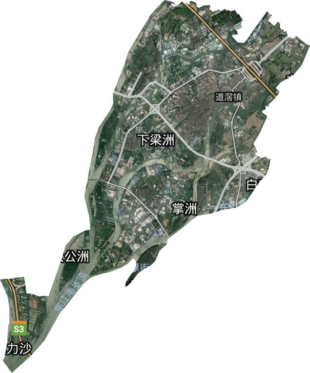 道滘鎮衛星圖