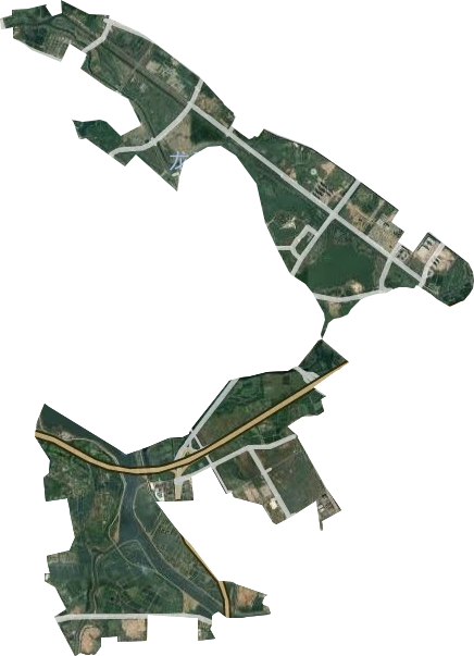 東莞生態園衛星圖