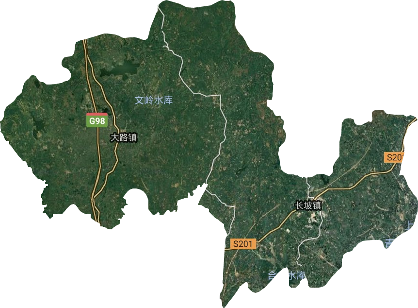 大路鎮(zhèn)衛(wèi)星圖