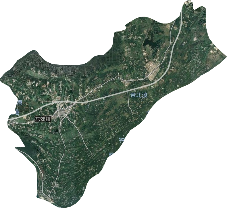 東郊鎮衛星圖