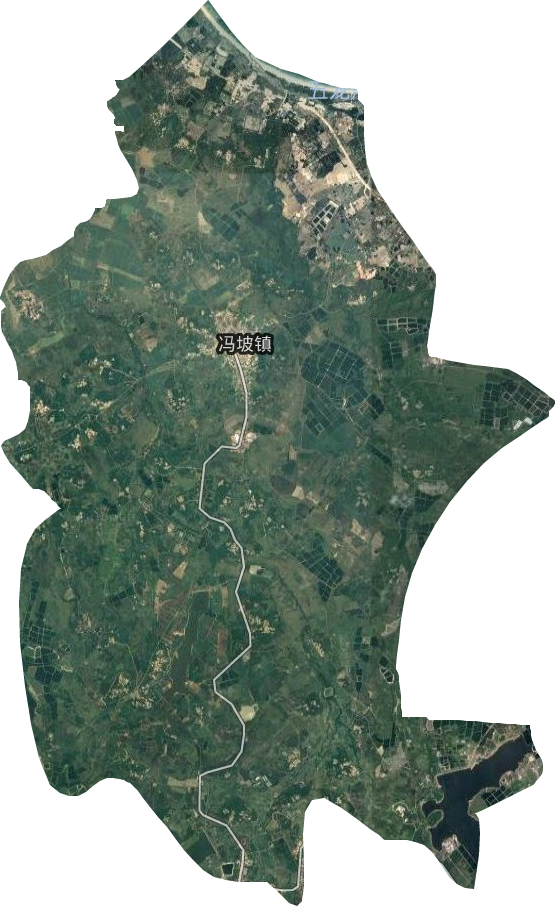 馮坡鎮(zhèn)衛(wèi)星圖