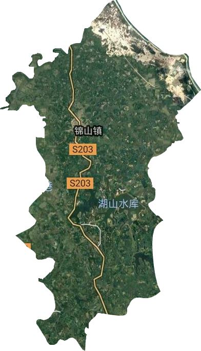錦山鎮衛星圖