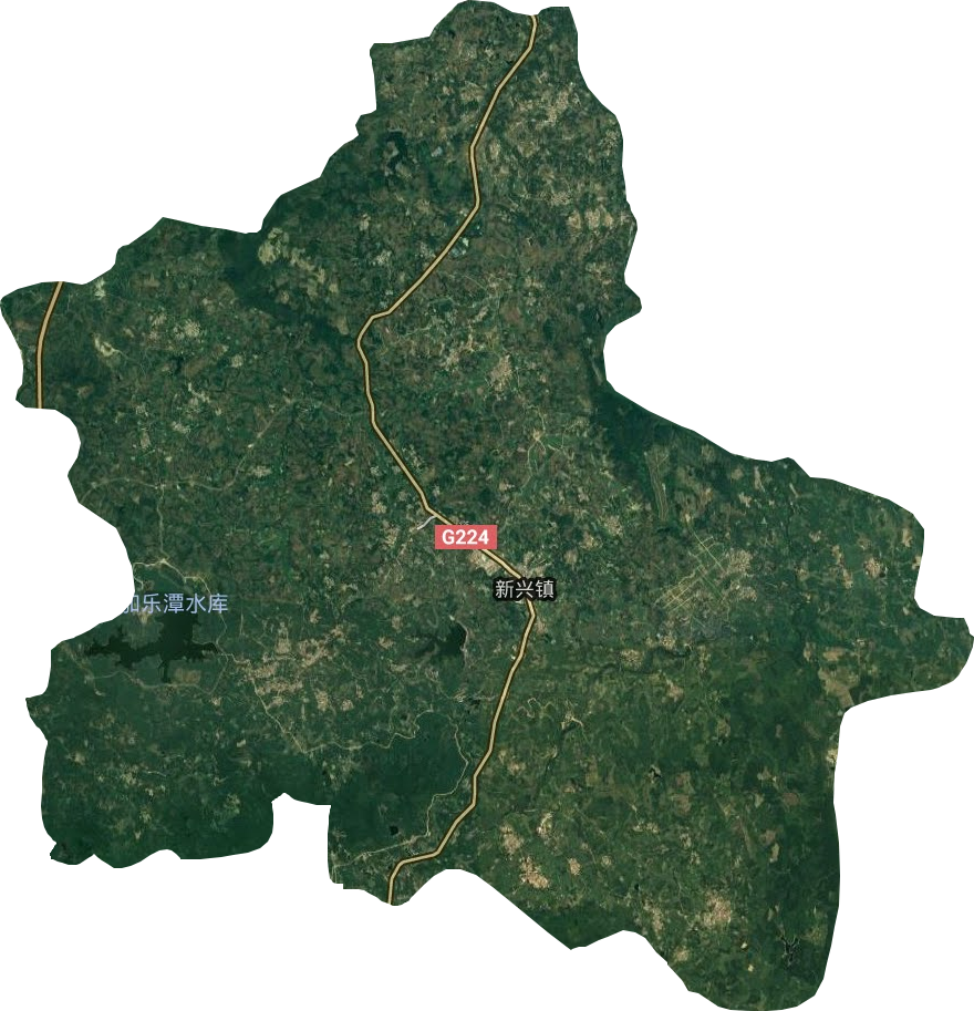 新興鎮衛星圖